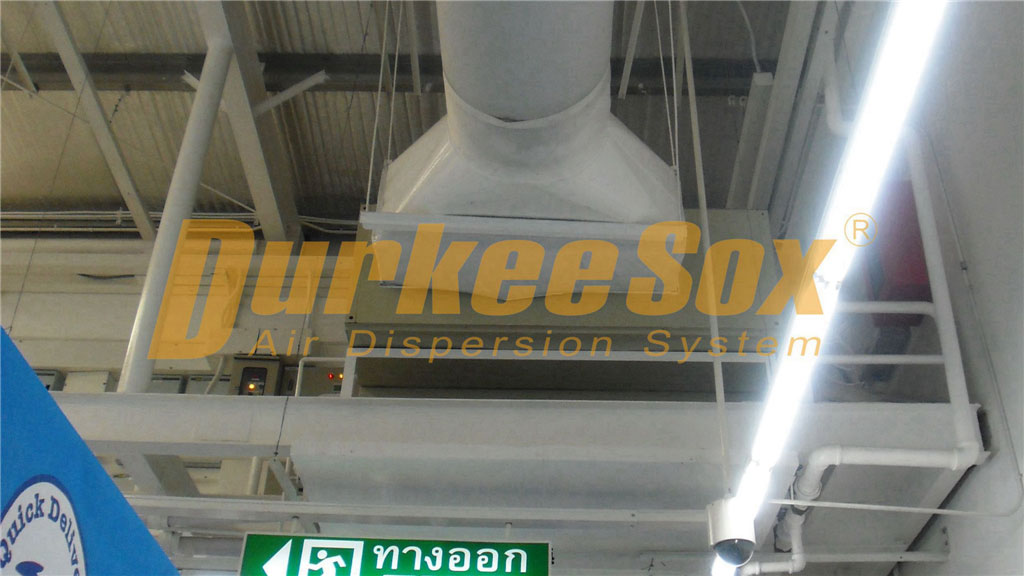 Commercial Ductwork for Carrefour Thailand Udonsuk Store