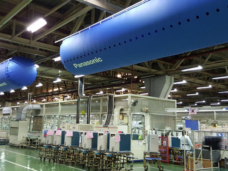 Panasonic Malaysia-DurkeeSox Fabric Air Dispersion System