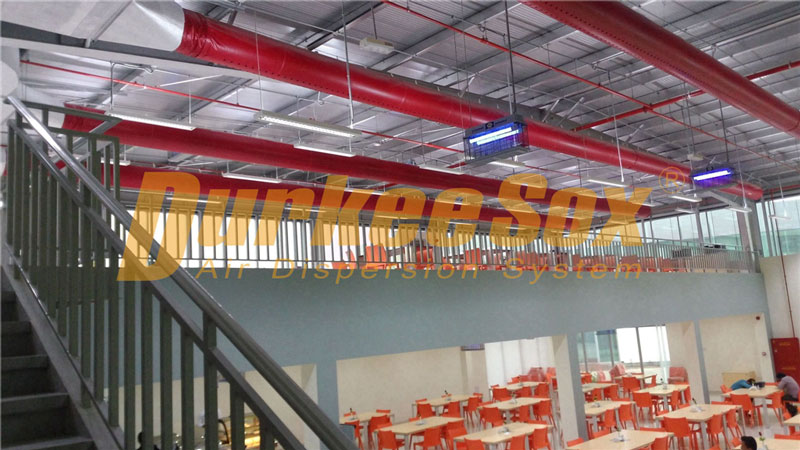 KR INFRA Fabric Air Duct System
