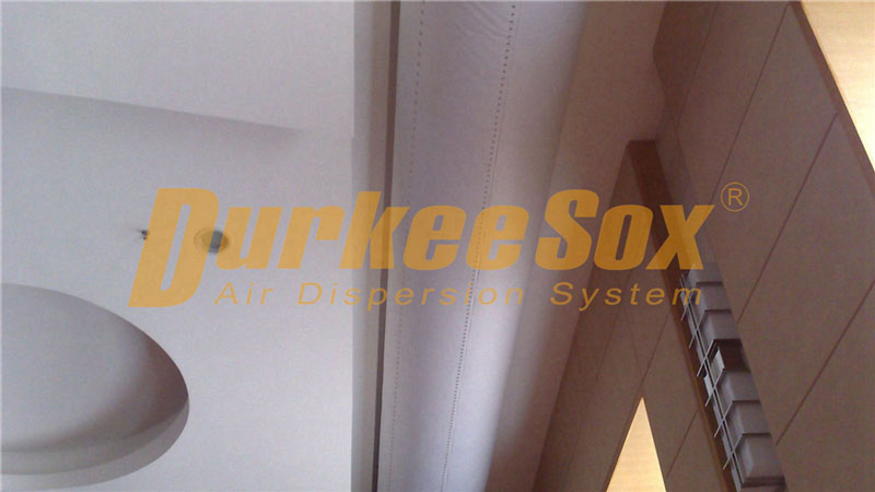 Clubhouse Fabric Air Duct System