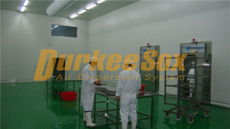 Yunnan Meat Processing Fabric Air Duct System
