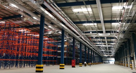 Dubai Maya Logistics Warehouse Ventilation